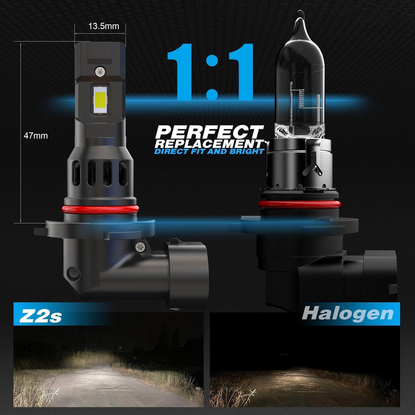 Carifex H11 Carifex Pro-Fit LED Headlight Bulbs